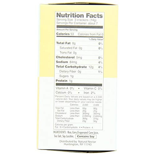Natural Nectar Cracklebred Gluten Free Original 3.5 Oz 6 Pack