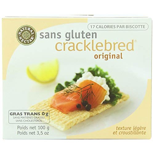 Natural Nectar Cracklebred Gluten Free Original 3.5 Oz 6 Pack