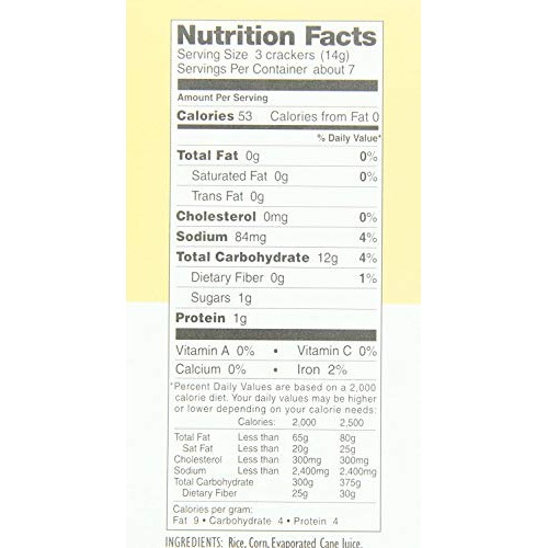 Natural Nectar Cracklebred Gluten Free Original 3.5 Oz 6 Pack