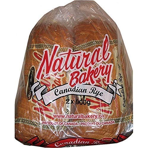 Natural Bakery Canadian Rye Bread, 900G/31.7 Oz. 2Pk {Imported F