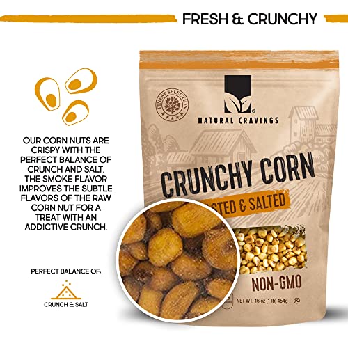 Natural Craving Salted And Roasted Corn Nuts - Original Toasted Natural Craving Salted And Roasted Corn Nuts - Original Toasted