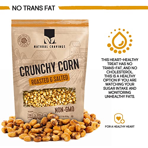 Natural Craving Salted And Roasted Corn Nuts - Original Toasted Natural Craving Salted And Roasted Corn Nuts - Original Toasted