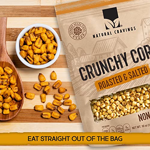 Natural Craving Salted And Roasted Corn Nuts - Original Toasted Natural Craving Salted And Roasted Corn Nuts - Original Toasted