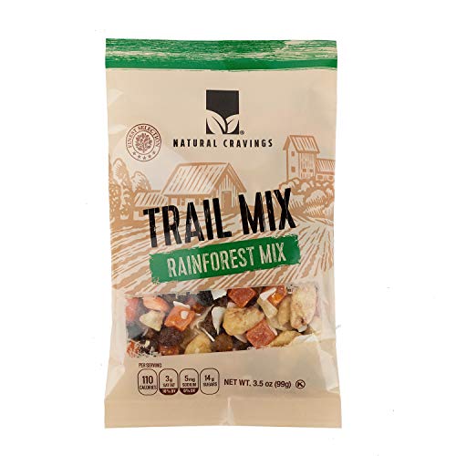 Natural Cravings Rainforest Trail Mix With Fruit- Healthy Dried