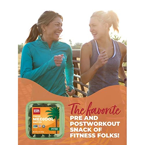 Natural Delights Medjool Dates – Large & Plump, Pitted Dates Med...