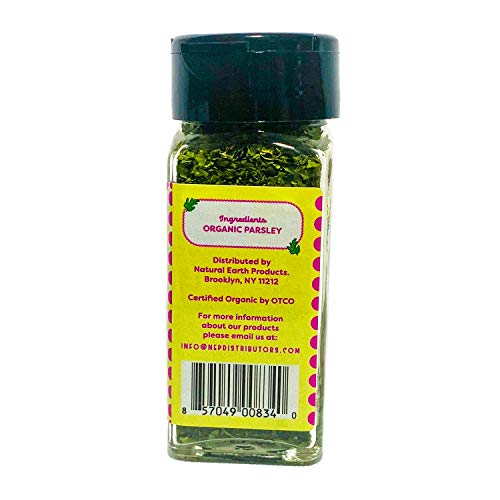 Natural Earth Products - Organic Parsley - Ou-Kosher - 0.25 Oz