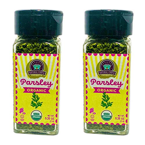 Natural Earth Products - Organic Parsley - Ou-Kosher - 0.25 Oz