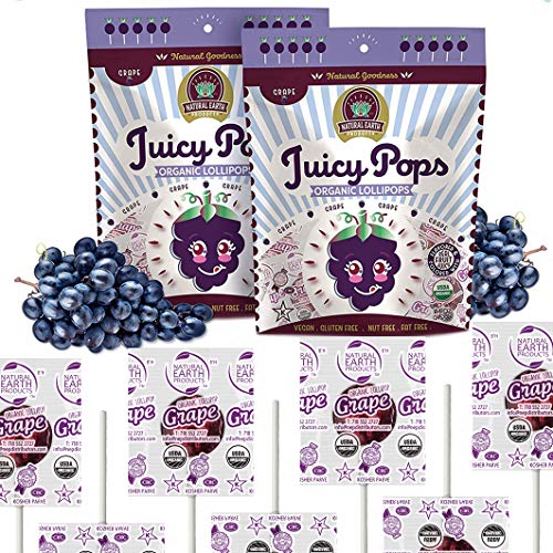 Usda Organic Lollipops, Juicy Pops Candy Suckers, Parties &Amp; Even