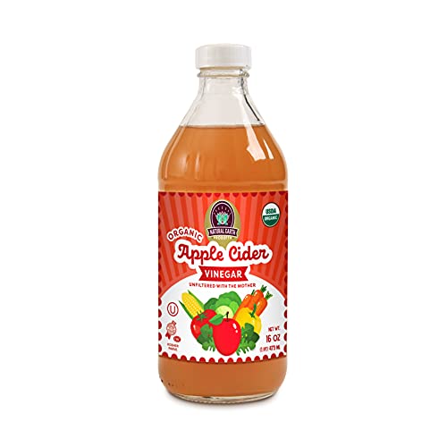 Organic Apple Cider Vinegar, With The Mother, Unfiltered And Unp