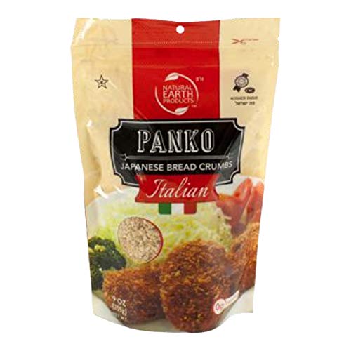 Panko Bread Crumbs - Italian Flavored Japanese Bread Crumbs - Pe