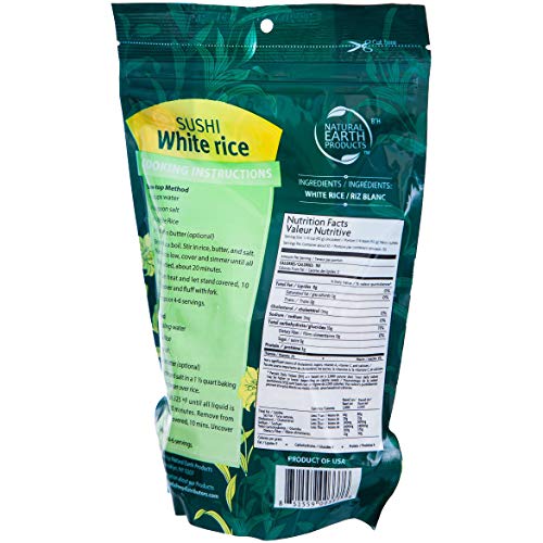 White Sushi Rice, Premium Japanese Short Grain Rice, Specially S