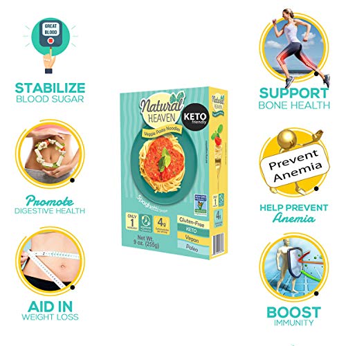 Natural Heaven 6 Spaghetti Hearts Of Palm Noodles Substitute - 6