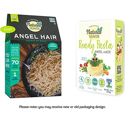 Natural Heaven Pasta Substitute | Angel Hair Hearts Of Palm Nood