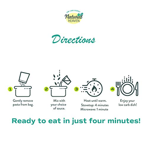 Natural Heaven Pasta Substitute | Angel Hair Hearts Of Palm Nood