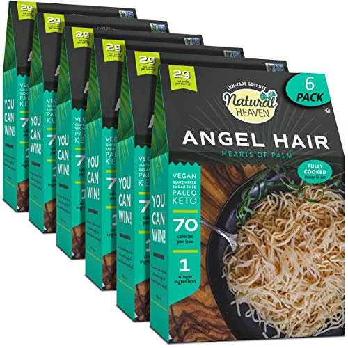 Natural Heaven Pasta Substitute | Angel Hair Hearts Of Palm Nood
