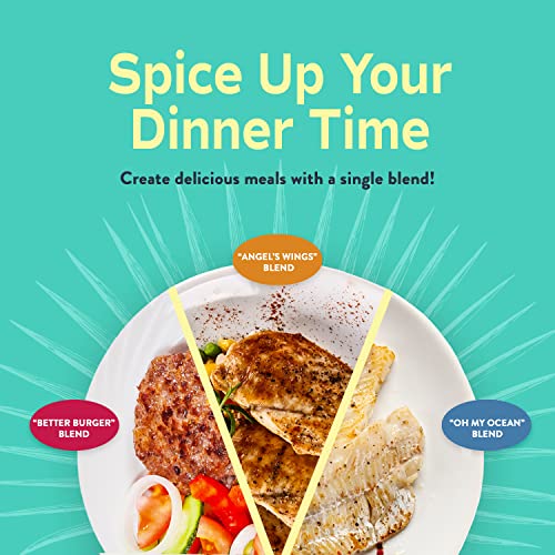 Natural Heaven Seasoning Protein Pack, Hamburger Meat Grill Seas...