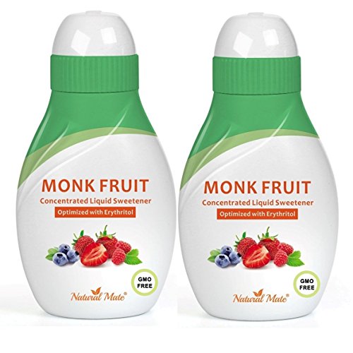 Monk Fruit Concentrated Liquid Sweetener Optimized With Erythri