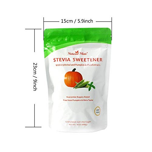 Natural Mate Stevia And Erythritol Sweetener Blend With Veggie N