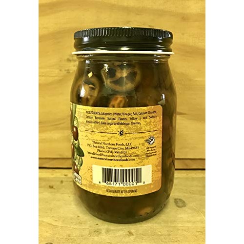 Sweet &Amp; Spicy Jalapeno Slices With Michigan Cherries