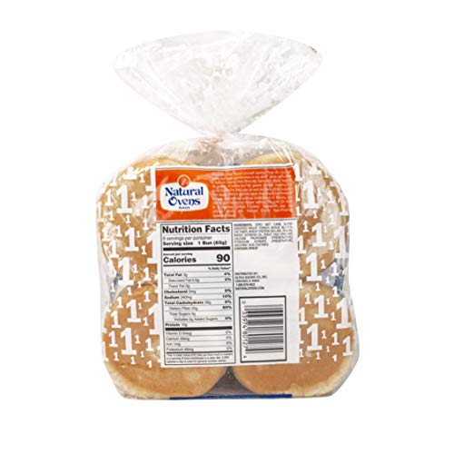 Natural Ovens Bakery Keto-Friendly Buns - 1 Net Carb, 90 Calorie