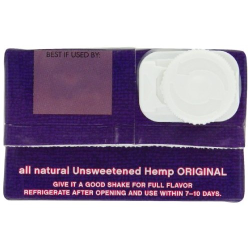 Pacific Natural Unsweetened Hemp Milk, Original, 6 Count