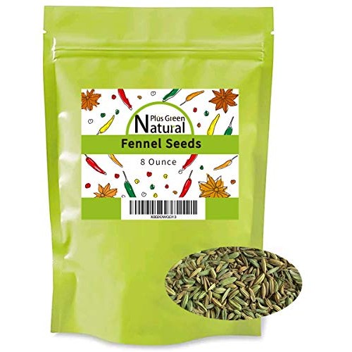 Fennel Seed Whole 8 Ounces, Gluten Free Non Gmo Non Irradiated,