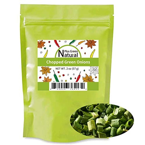 Freeze Dried Chopped Green Onions 2 Ounces, All Natural Non Gmo