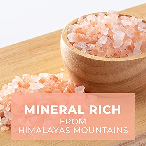 Himalayan Pink Salt Coarse in Grinder 8 Ounces, Unrefined Non-Id...
