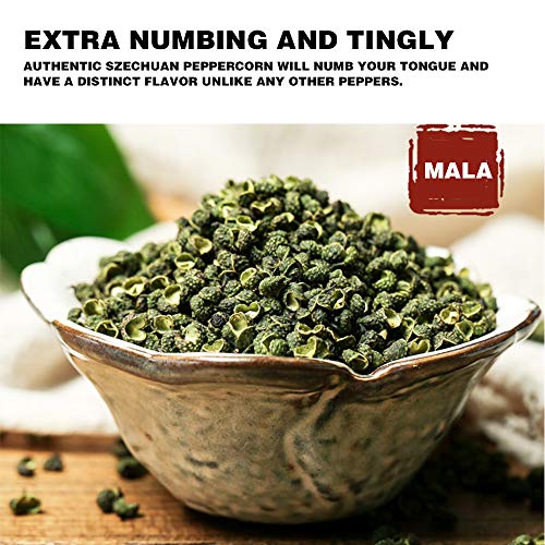 Premium Szechuan Green Peppercorns Sichuan Whole Peppercorns4 O