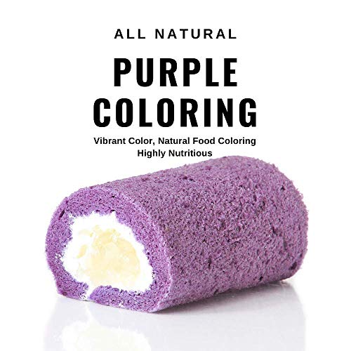 Pure Purple Sweet Potato Powderpurple Yam Ube 8 Ounces, All Na