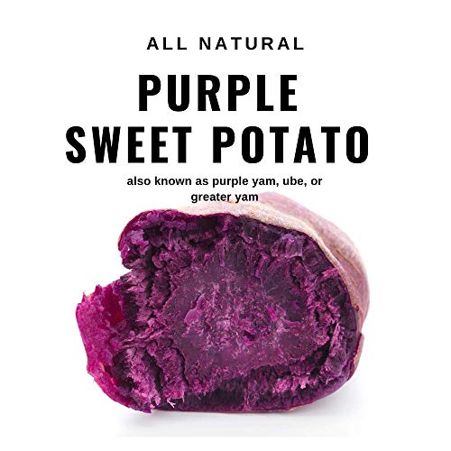 Pure Purple Sweet Potato Powderpurple Yam Ube 8 Ounces, All Na