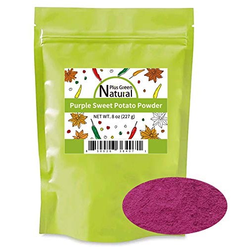 Pure Purple Sweet Potato Powderpurple Yam Ube 8 Ounces, All Na