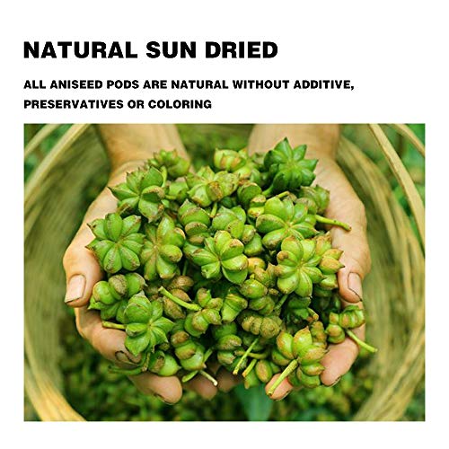 Whole Star Anise Seeds Pods 16 Ounces, 100% Natural Whole Chines