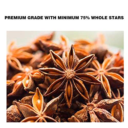 Whole Star Anise Seeds Pods 16 Ounces, 100% Natural Whole Chines