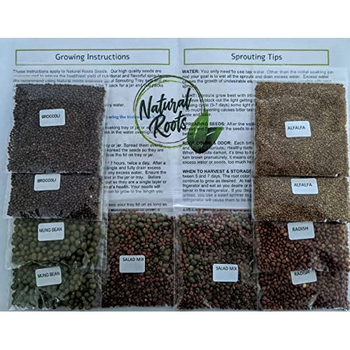 Salad Mix Sprouting Seeds for Sprouts and Microgreens. Non-GMO. ...