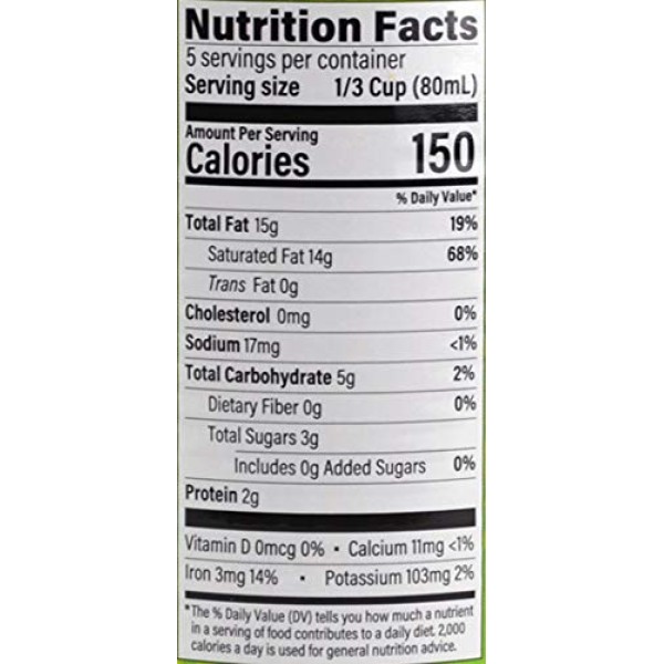 Natural Value Coconut Milk, 13.5 oz. Cans Count of 12