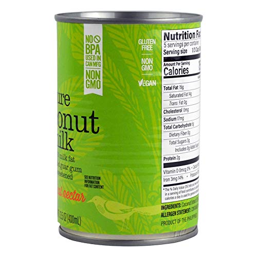 Natural Value Coconut Milk, 13.5 Oz. Cans Count Of 12