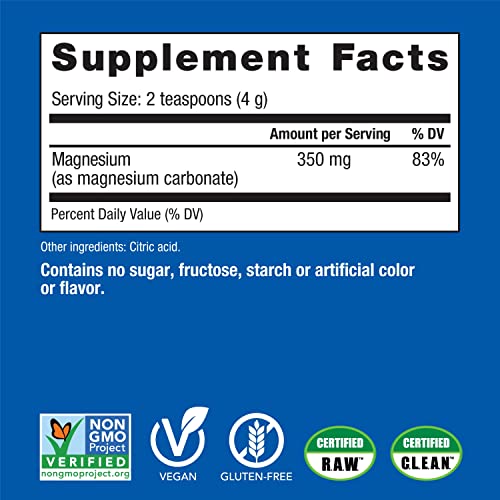 Natural Vitality Calm, Magnesium Citrate Supplement, Anti-Stress...