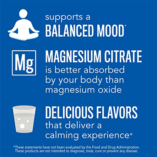 Natural Vitality Calm, Magnesium Citrate Supplement, Anti-Stress...