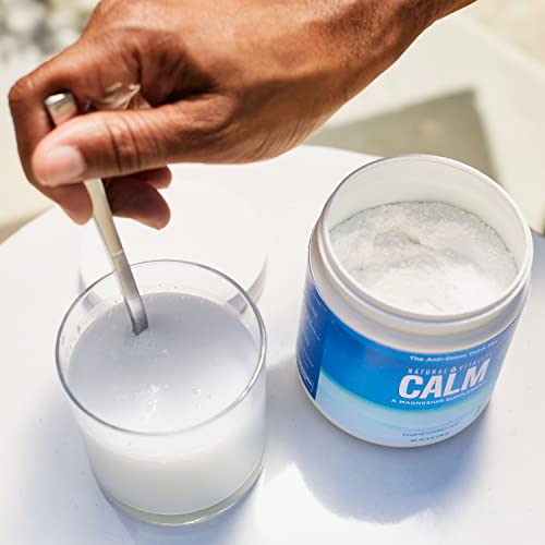 Natural Vitality Calm, Magnesium Citrate Supplement, Anti-Stress...