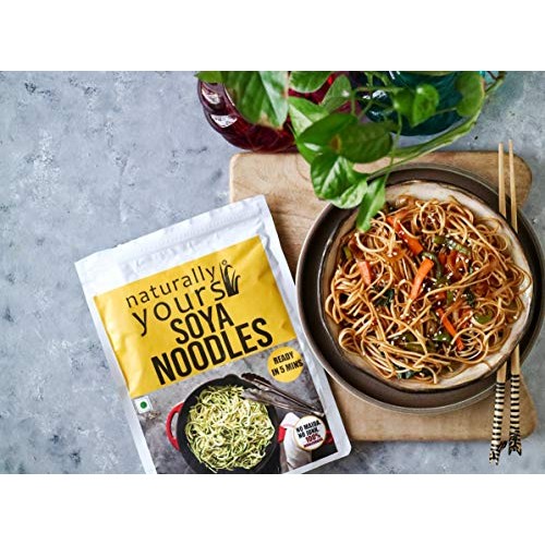 Naturally Yours Soya Noodles Pouch, 20.6 ounce Pack of 3 x 6.8 ...