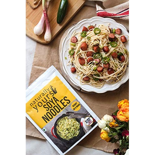 Naturally Yours Soya Noodles Pouch, 20.6 ounce Pack of 3 x 6.8 ...