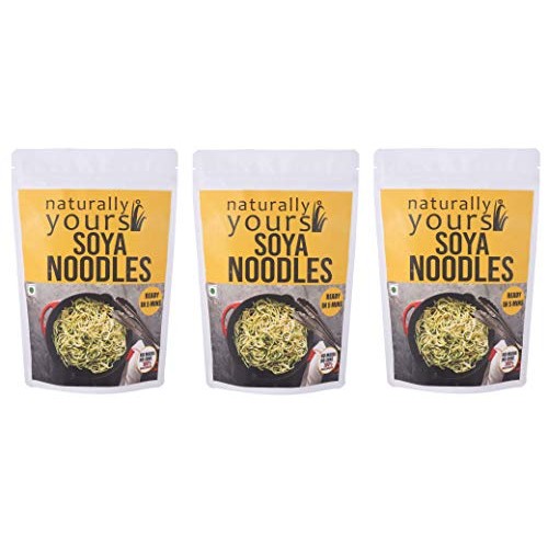 Naturally Yours Soya Noodles Pouch, 20.6 ounce Pack of 3 x 6.8 ...