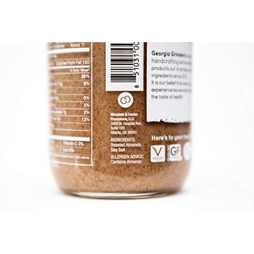 Georgia Grinders Almond Butter - Original - 2 Jars