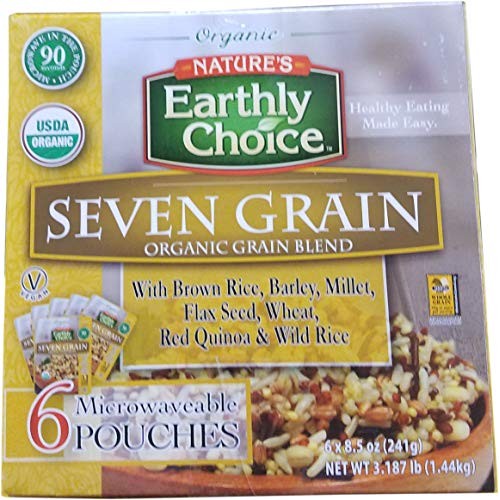 Organic Nature Earthly Choice Seven Grain Rice 6 Pack / 8.5 Oz