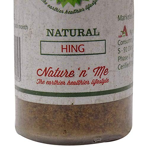 Nature N Me Organic Asafoetida Powder 1.4 Ounce Pack Of 2
