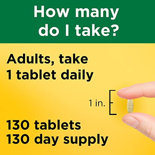 Nature Made Multivitamin Tablets with Iron, Multivitamin for Wom...