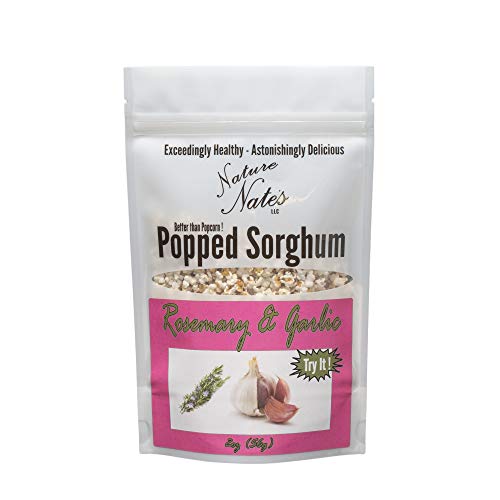 Popped Sorghum Rosemary &Amp; Garlic 2 Oz/6 Pack/A Snack Healthier T