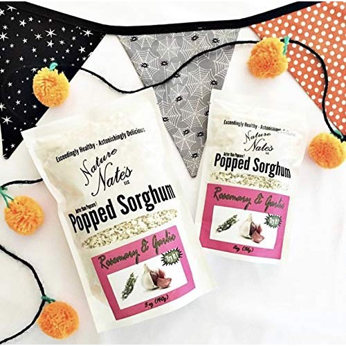 Popped Sorghum Rosemary &Amp; Garlic 2 Oz/6 Pack/A Snack Healthier T