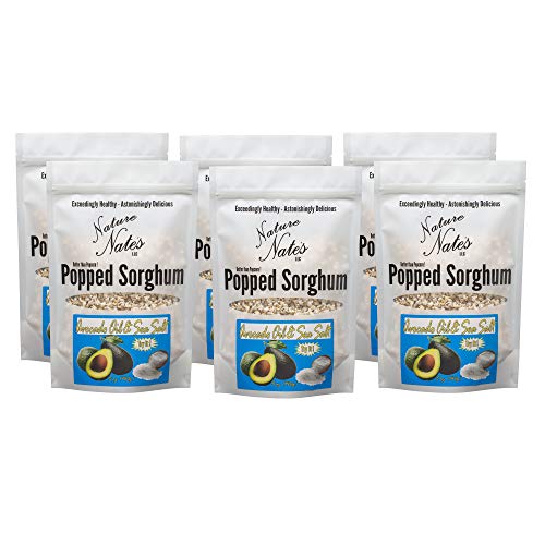 Popped Sorghum Avocado Oil &Amp; Sea Salt 5 Oz, 6 Pack A Snack Healt